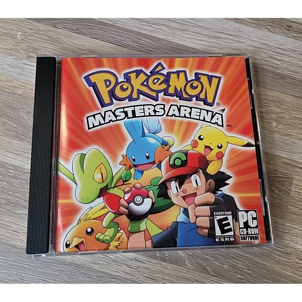 Pokemon Masters Arena PC CD-ROM Game 2003 ValuSoft THQ Nintendo Win98/Me/2000/XP